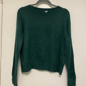 H&M Green Knit Sweater (small)
